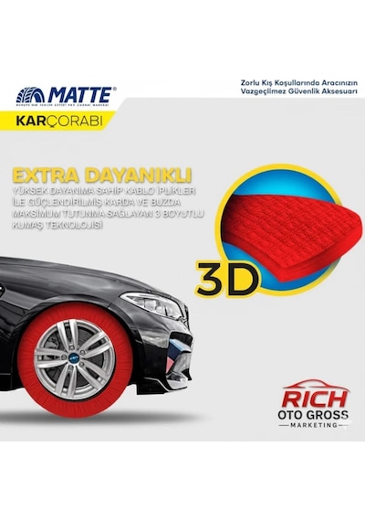 Matte Kar Çorabı - Active Series M Beden Universal