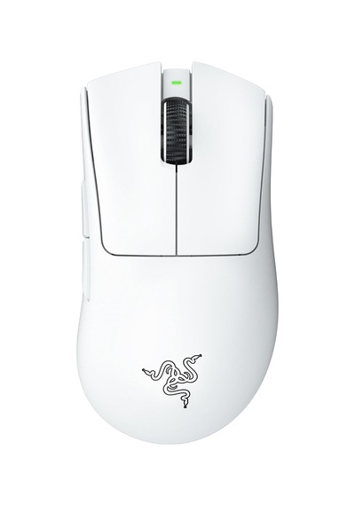 Deathadder V3 Pro - Hafif Kablosuz Ergonomik Espor Faresi 64g Hafif Tasarım, Focus Pro 30k Optik Sensör, Fare Anahtarı Gen-3, Hyperspeed Kablosuz Beyaz