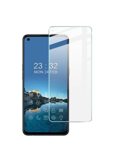 Forzacase Oppo Reno 5 / 5 Lite İle Uyumlu Temperli Kırılmaz Cam Ekran Koruyucu - Fc002