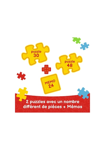 Frozen 2, A Mysterious Land 2 In 1 Puzzle 30+48 Parça Standart
