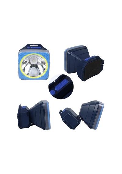Pm-25452 Cob + Power Led 5 Aydınlatma Modlu Küçük Boy Kafa Feneri