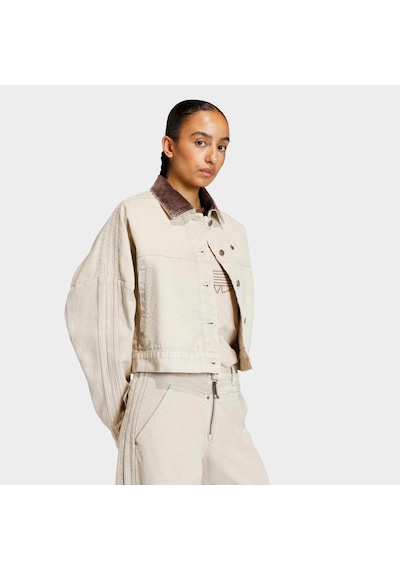 Adidas Originals Kadın Bej Ceket Ke1069 Krem