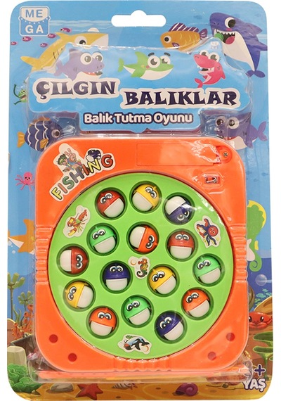 Çılgın Balıklar Balık Tutma Oyunu
