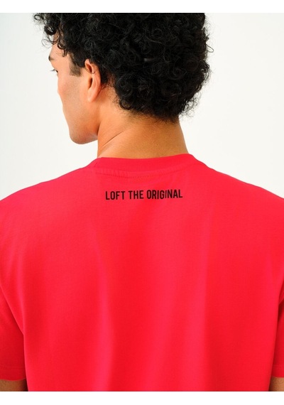 LOFT Regular Fit Erkek Tshirt K.kol Lf2038390 Q1.v1 Kırmızı