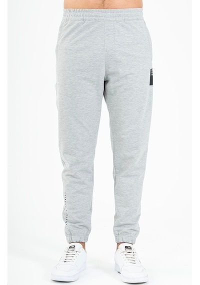 Maraton Sportswear Comfort Erkek Lastik Paça Basic Gri Melanj Eşofman Altı 21011-gri Melanj Gri Melanj
