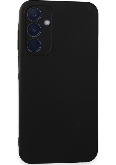 Samsung Uyumlu Galaxy A25 5g Uyumlu Kılıf Nano İçi Kadife Silikon - Siyah