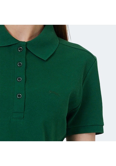 Slazenger VERA I Kadın Polo Yaka Yeşil Tişört