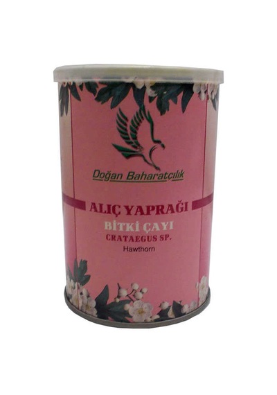 Alıç Yaprağı Doğal Teneke Kutu 100 Gr