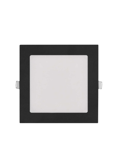 Ycl 12 W Led Panel - Beyaz Işık 6500k - Siyah Kasa - Kare - Sıva Altı - Alp-3212b