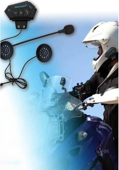 Wireless Earphone Bt12 Bluetooth Motosiklet Kask Kulaklığı Motorcu Kulaklığı