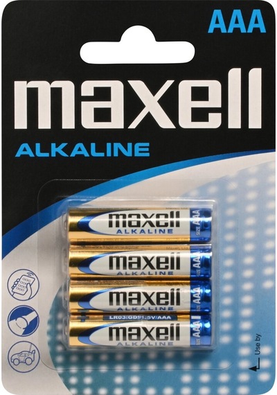 Maxell Lr03 Aaa Lin İnce Kalem Pil 4 Lü Paket Blister