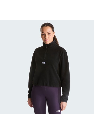 The North Face W Novelty Logo Glacıer 1/4 Zıp Kadın Ceket Nf0a8j3zjk31 Siyah