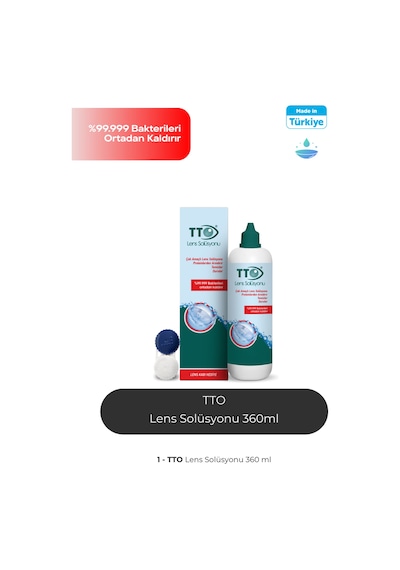 Tto Lens Solüsyonu 360  Ml