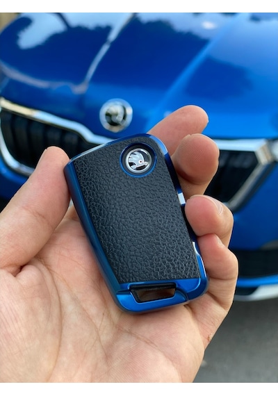 Skoda Uyumlu Kamiq Anahtar Kılıfı Süperlüx