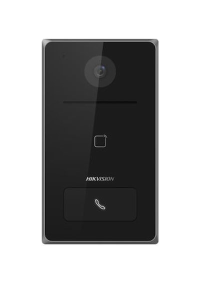 Hıkvısıon Ds-kv6133-me1 2mp Kart Okuyuculu Tek Butonlu Poe Ip Intercom Dıs Unıte