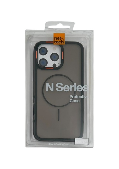 Nettech Apple İphone 16 Pro Uyumlu Nt-n079 Arka Koruma Kılıf - Siyah