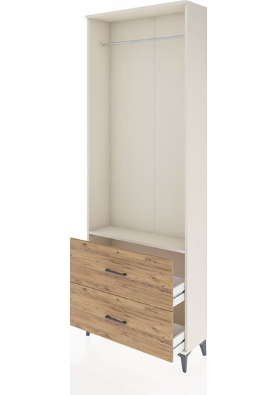 Arges Dolap Tek Raflı 2 Çekmeceli Tek Askılı 88x30x243 Aytaşı-çam Aytası Arges Dolap Tek Raflı 2 Çekmeceli Tek Askılı 88x30x243 Aytaşı-çam Aytası