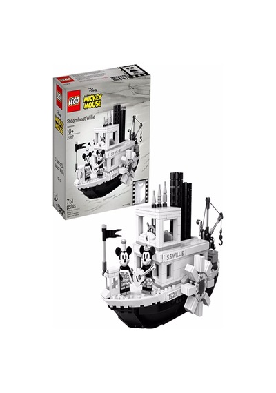 Disney Mickey Mouse Steamboat Willie Set 21317 Beyaz - 35849849
