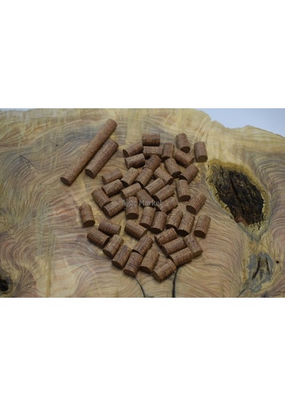 Bambu Ağacı Tesbihlik Yuvarlanmış Hazır Paket