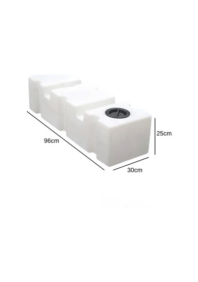 Shuıvan Karavan Su Deposu 70 Litre 96x30x25cm Kısa Şasi Ducato Jumper Boxer Uyumlu-2026