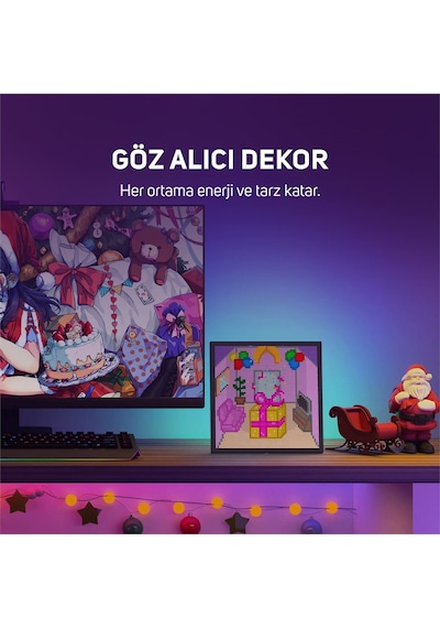 Divoom Ditoo Pro Siyah Bluetooth Hoparlör Ve Pixoo-64 Led Ekran Seti