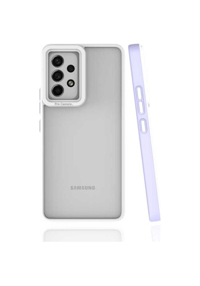 Galaxy Uyumlu A53 5g Kılıf Zore Mima Kapak Lila