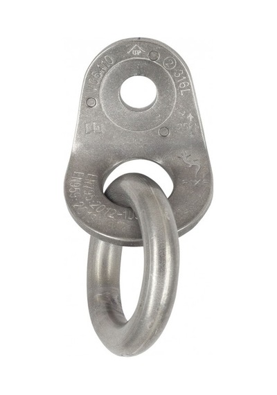 Fixe Halkalı Ankarj C-Belay Station Fixe2 M10 Silver Çok Renkli