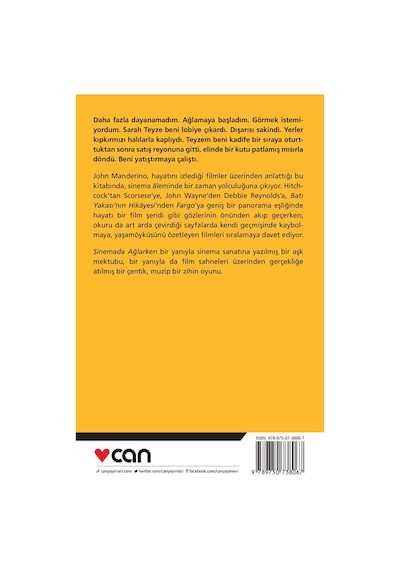 Sinemada Ağlarken - John Manderino - Can Yayınları