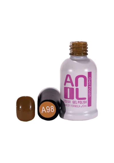 Anil Professional Cosmetics Kalıcı Oje Kahve Renkler 10ml Dayanıklı Kolay Uygulanan Trend Renkler Hızlı Kuruma Ve Parlaklık Kahve - A98 0