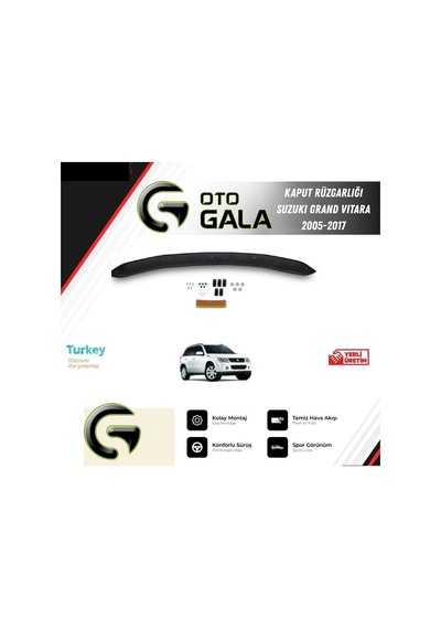 Kaput Rüzgarlığı Suzukı Grand Vıtara 2005-2017