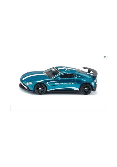 Siku Aston Martin Vantage Gt4 Metal Lisanslı Koleksiyonluk Model Araba Yarış Arabası Orijinal 8.1 Cm