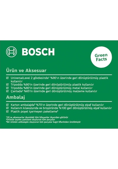 Bosch UniversalLevel 2 Set Çizgi Lazer - 0603663803