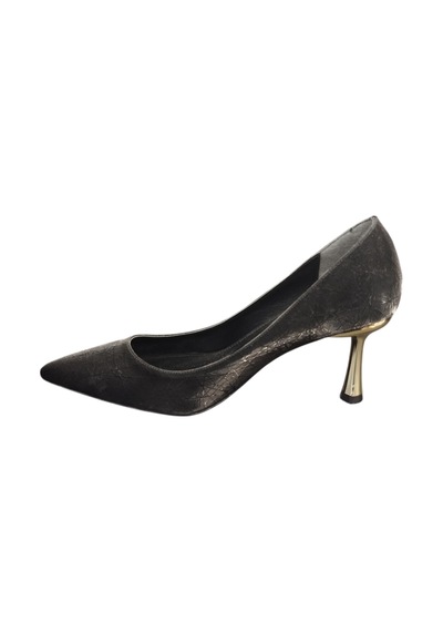 Taşçı Ayakkabı Ventes 8641712z Kadın Sivri Burun 7 Cm İnce Topuk Metal Detaylı Stiletto Ayakkabı Siyah Taşçı Ayakkabı Ventes 8641712z Kadın Sivri Burun 7 Cm İnce Topuk Metal Detaylı Stiletto Ayakkabı Siyah
