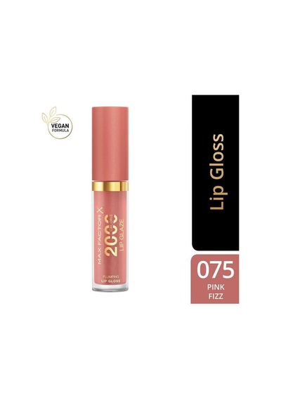 Max Factor 2000 Calorie Lip Glaze 075 Pink Fizz 01 Cool Mauve