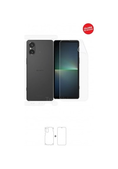Sony Xperia 5 V Ön, Arka Ve Yan 360 Derece Tam Kaplama Tpu Film