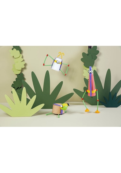Toyi Creatures Playful Animal - Stem Seti Ve Yaratıcı Yapı Oyuncakları