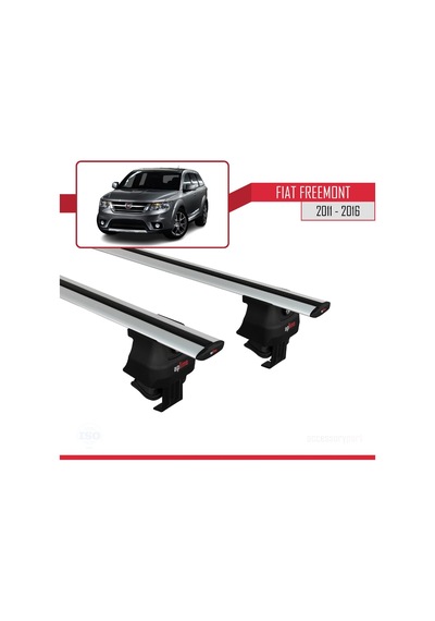 Fiat Freemont 2011-2016 Arası İle Uyumlu Ace-4 Ara Atkı Tavan Barı Gri