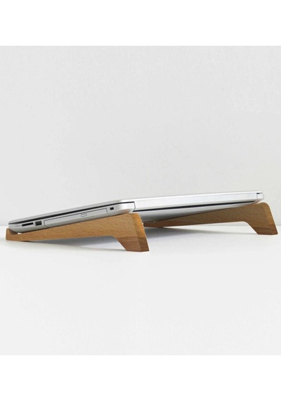 Kişiye Özel Taşınabilir Ahşap Notebook Laptop Standı Bitmeyen111080 Bk Gift