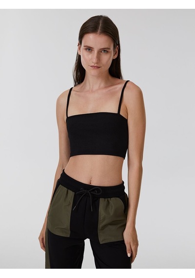 LOFT Crop Kadın Atlet Lf2032016 Q1.v1 Siyah