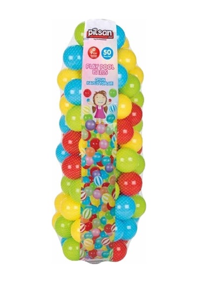 Pilsan Oyun Havuz Topu 9 Cm 50 Li