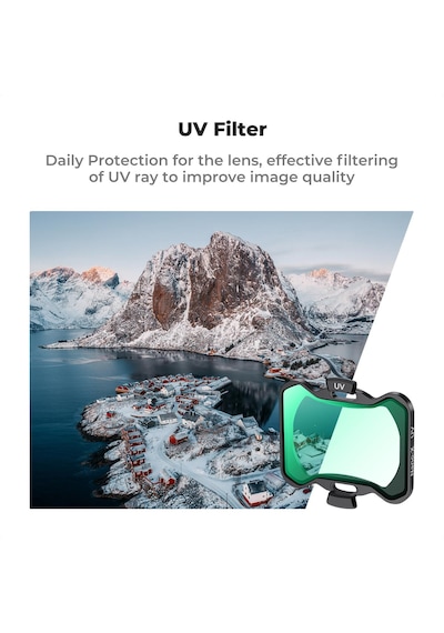 K&F Concept Djı Avata 2 Uyum Çok Katmanlı Koruma MC-UV Filtre