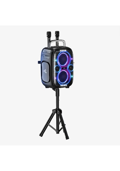 M427 Premium Çift Mikrofonlu 650w Ekstra Bas Bluetooth Hoparlör