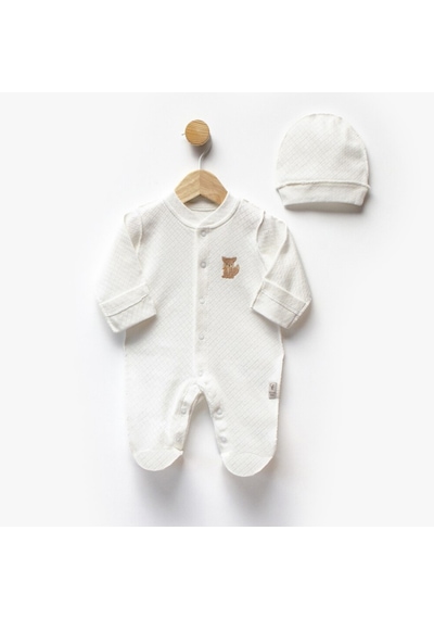 Flexi Bebek Tulumu 252349 Krem