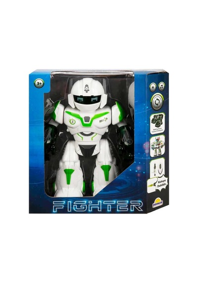 Sesli Ve Işıklı Robot Fighter 22 Cm 44 Cats