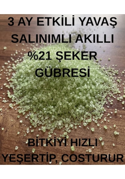 Şeker Gübresi As Yavaş Salınımlı Akıllı Çim Gübresi 2 KG
