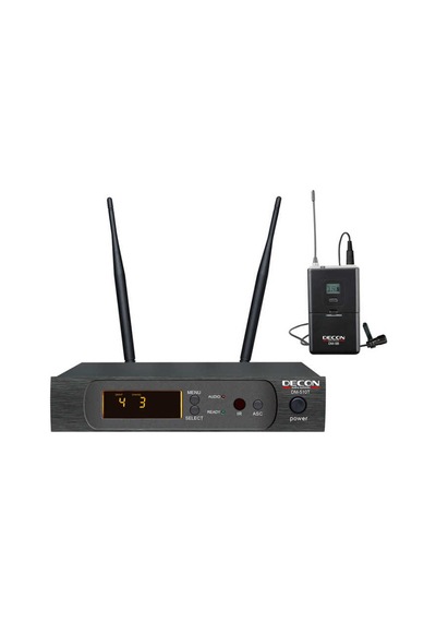 Ten, Decon Dm-510t Uhf Kablosuz Yaka Mikrofonu 100 Kanal Ir Senkronizasyon Profesyonel Lavalier Mikrofon Seti