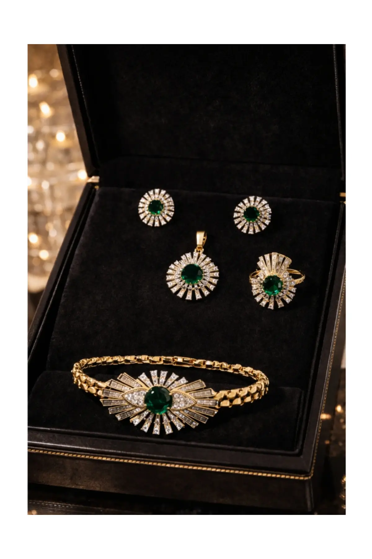 Banum Luxury Özel Tasarim Çelik 4 Set Çok renkli
