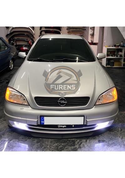 Opel Astra G 1998-2004 Uyumlu H Lip Esnek Ön Lip 2 Parça Karlık Ön Ek Tampon Altı Dill