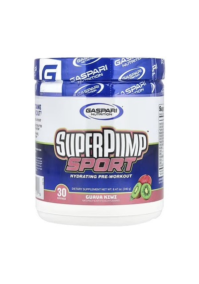 Superpump Sport, Hydrating Pre-workout, Guava Kıwı, 8.47 Oz 240 G Usa