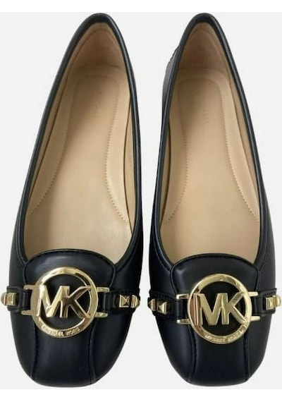Michael Kors Fulton Studded Moccasin Kadın Babet Sıyah